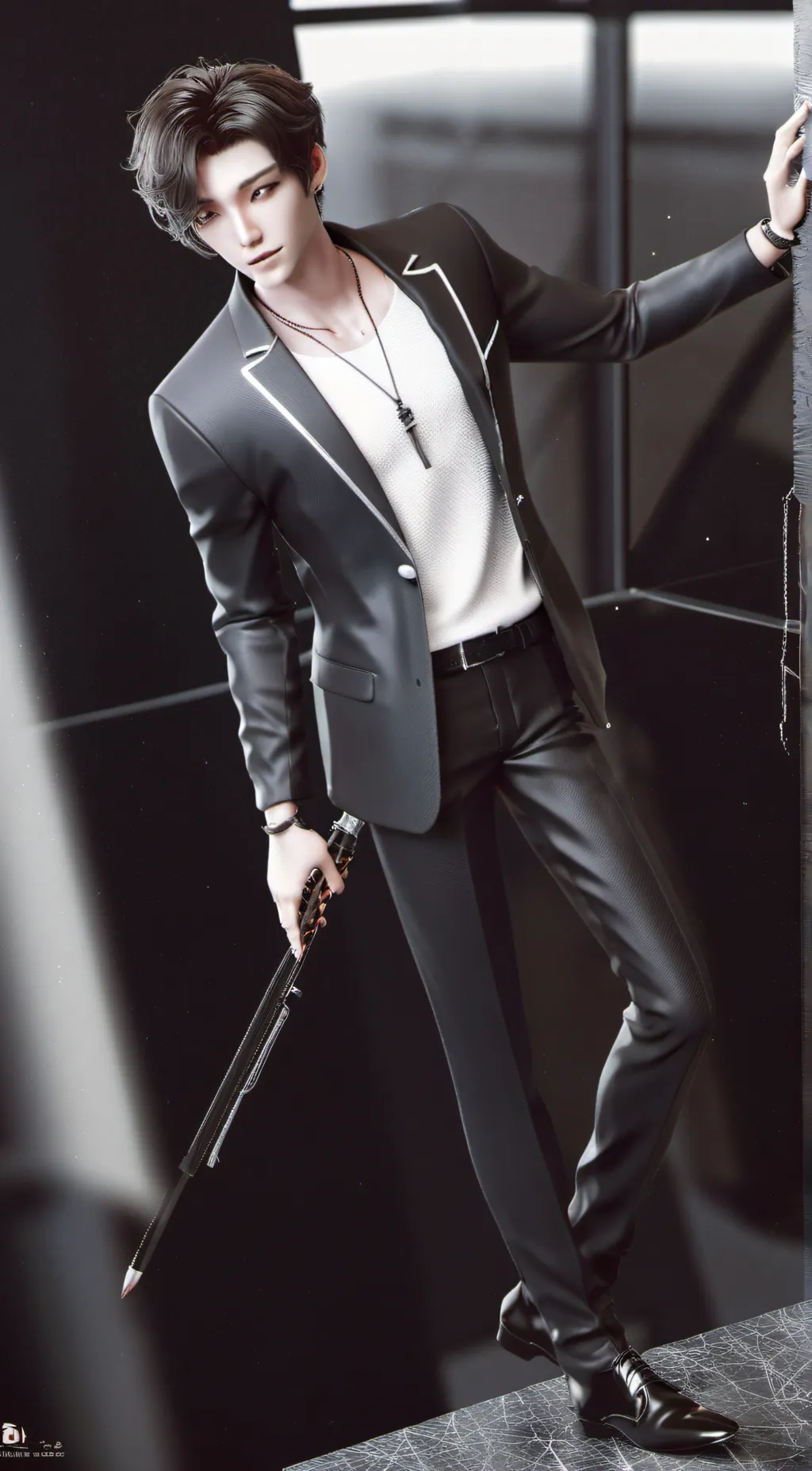 ai character: Austin background