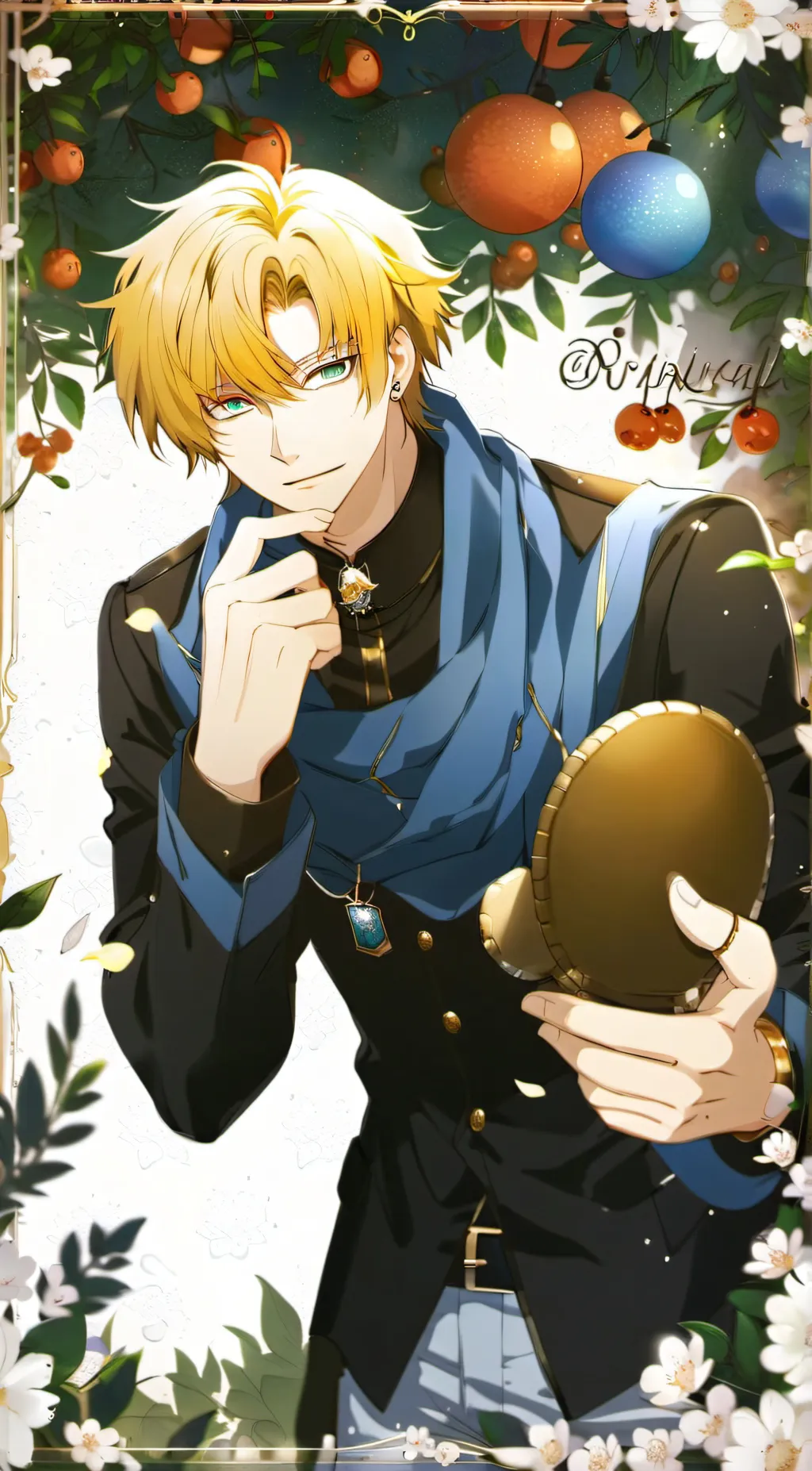 ai character: ~Bakugo~ background