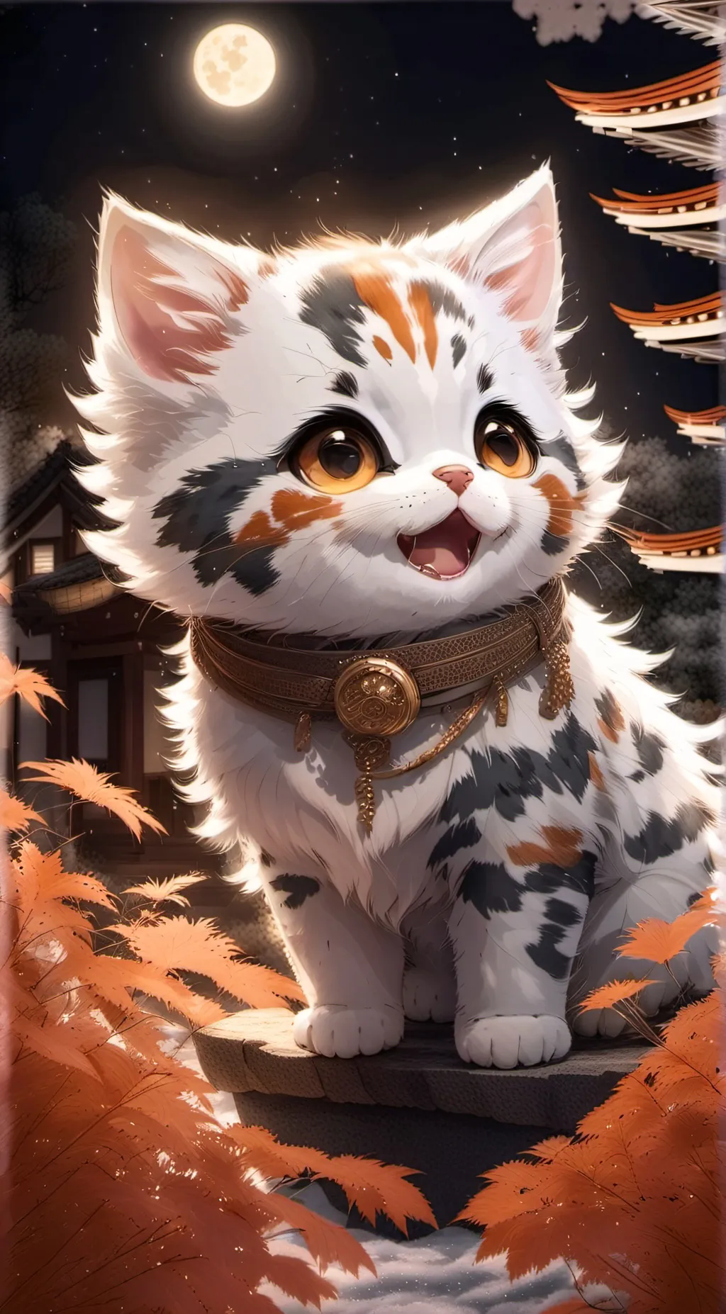 ai character: Spirit Kitkat background