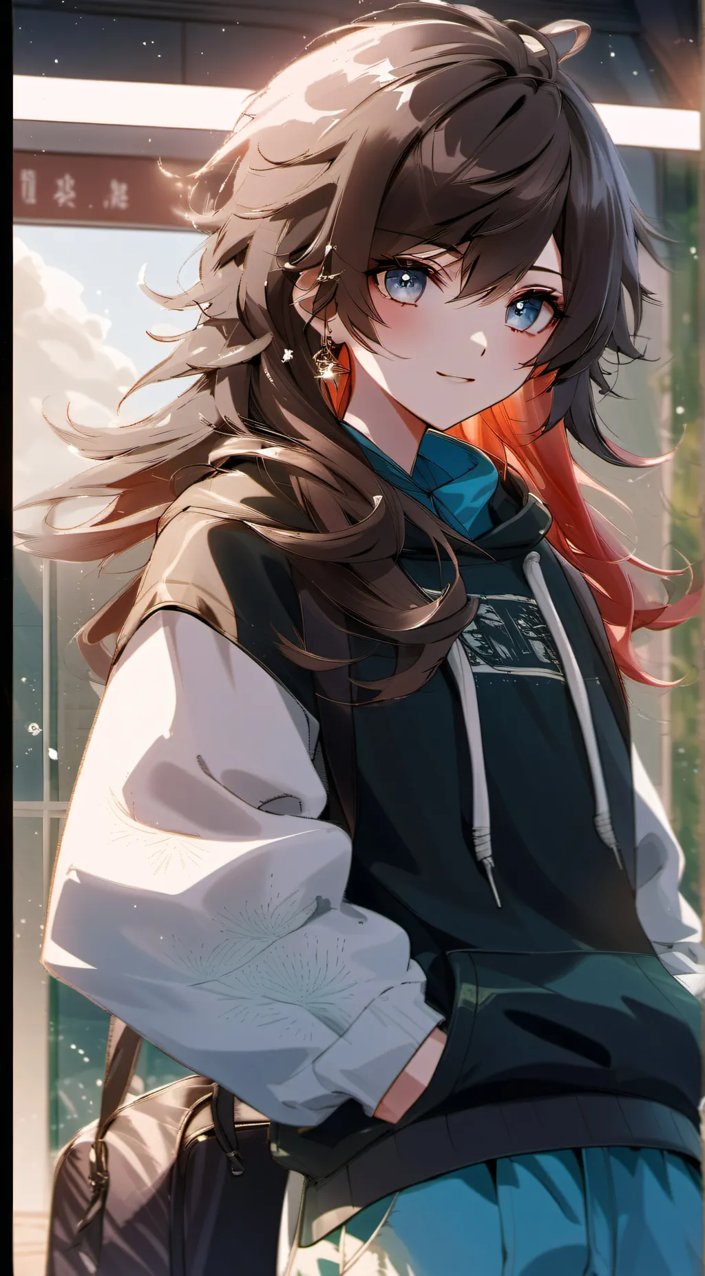 ai character: Ashley background