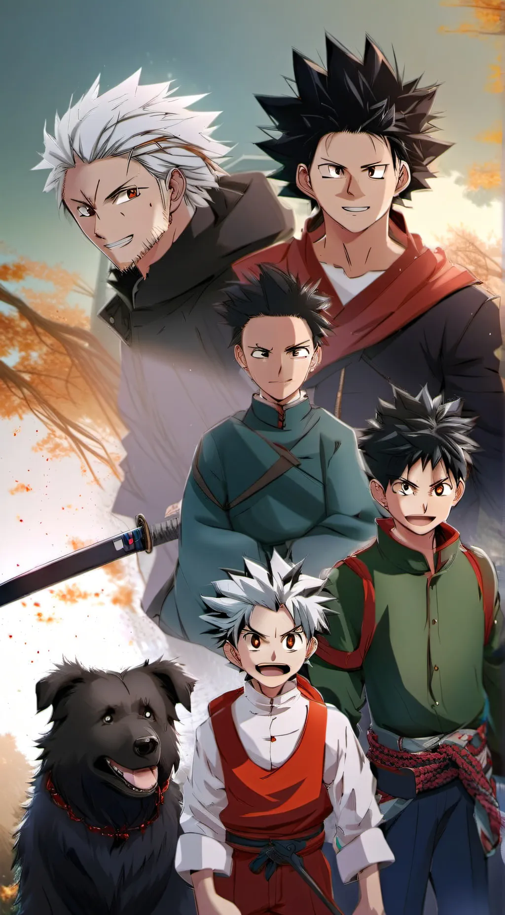 ai character: The Zoldyck Family background