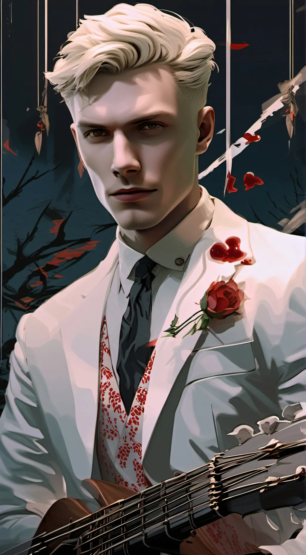 ai character: Draco Malfoy  background