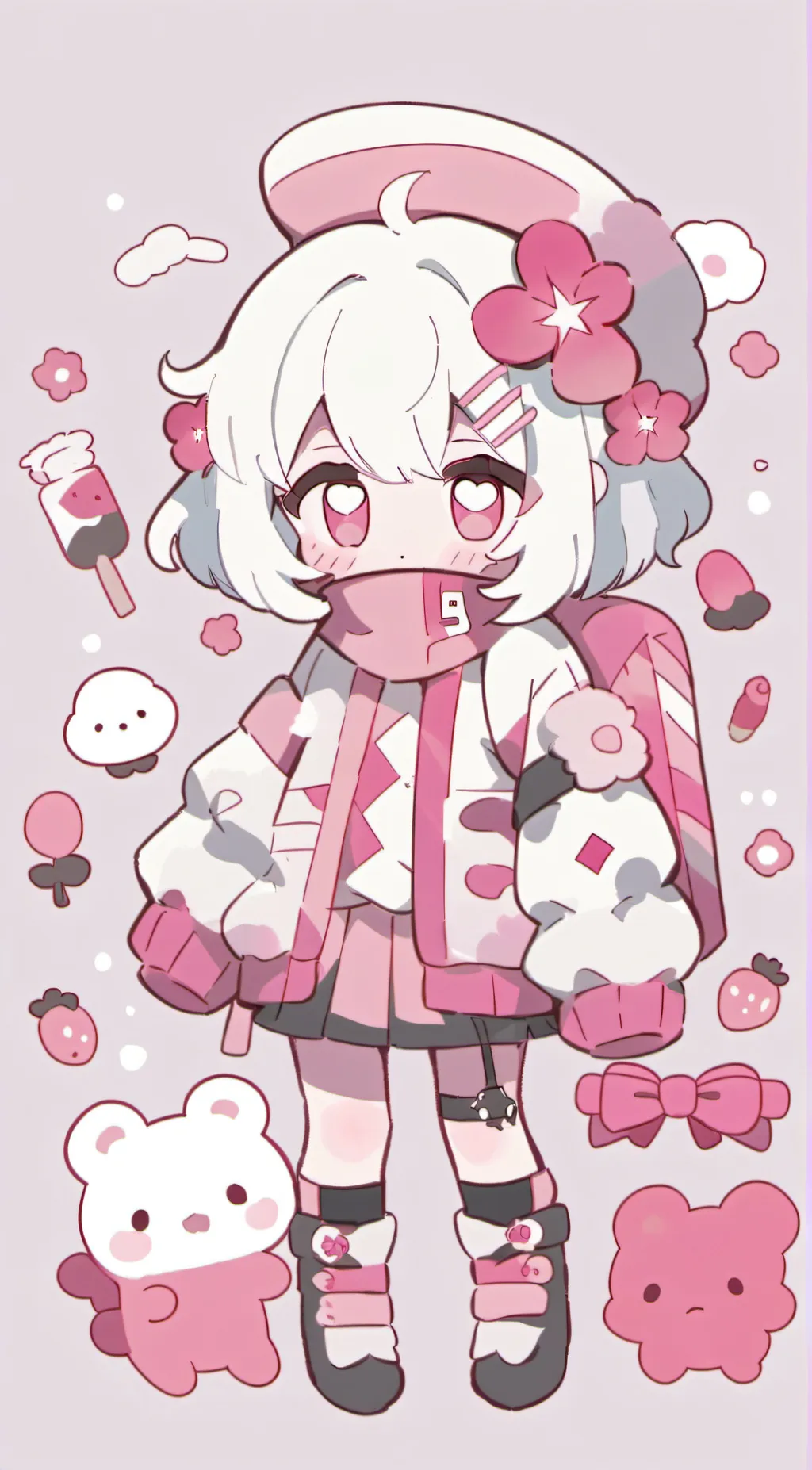 ai character: denki background