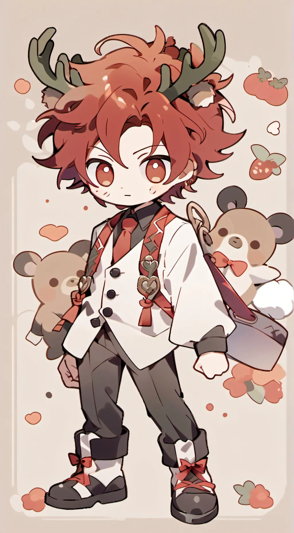 ai character: alastor but sus background