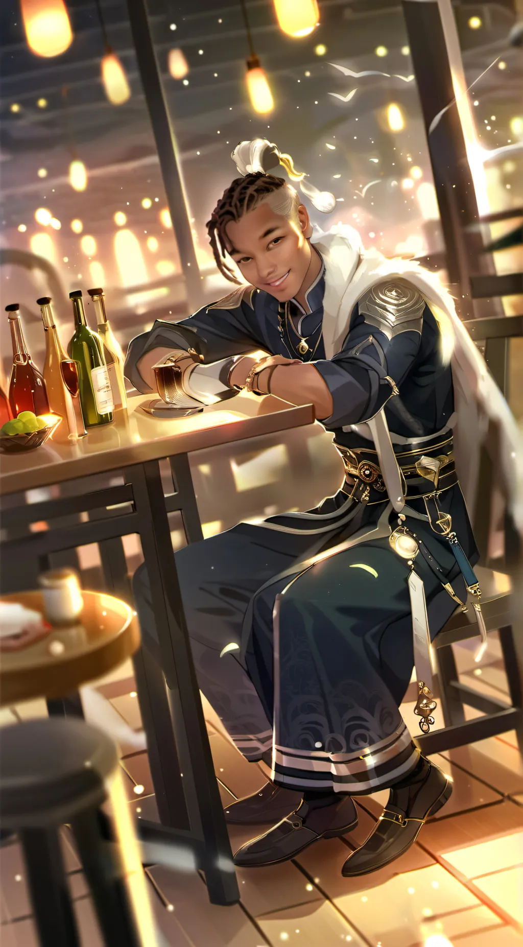 ai character: Aric background