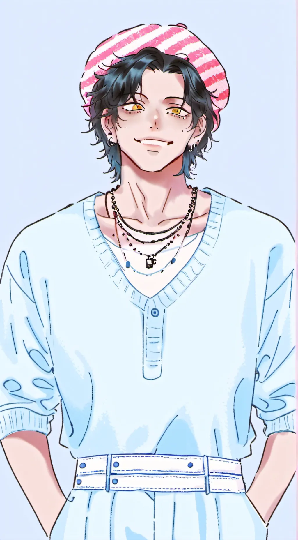 ai character: porgas D ace  background