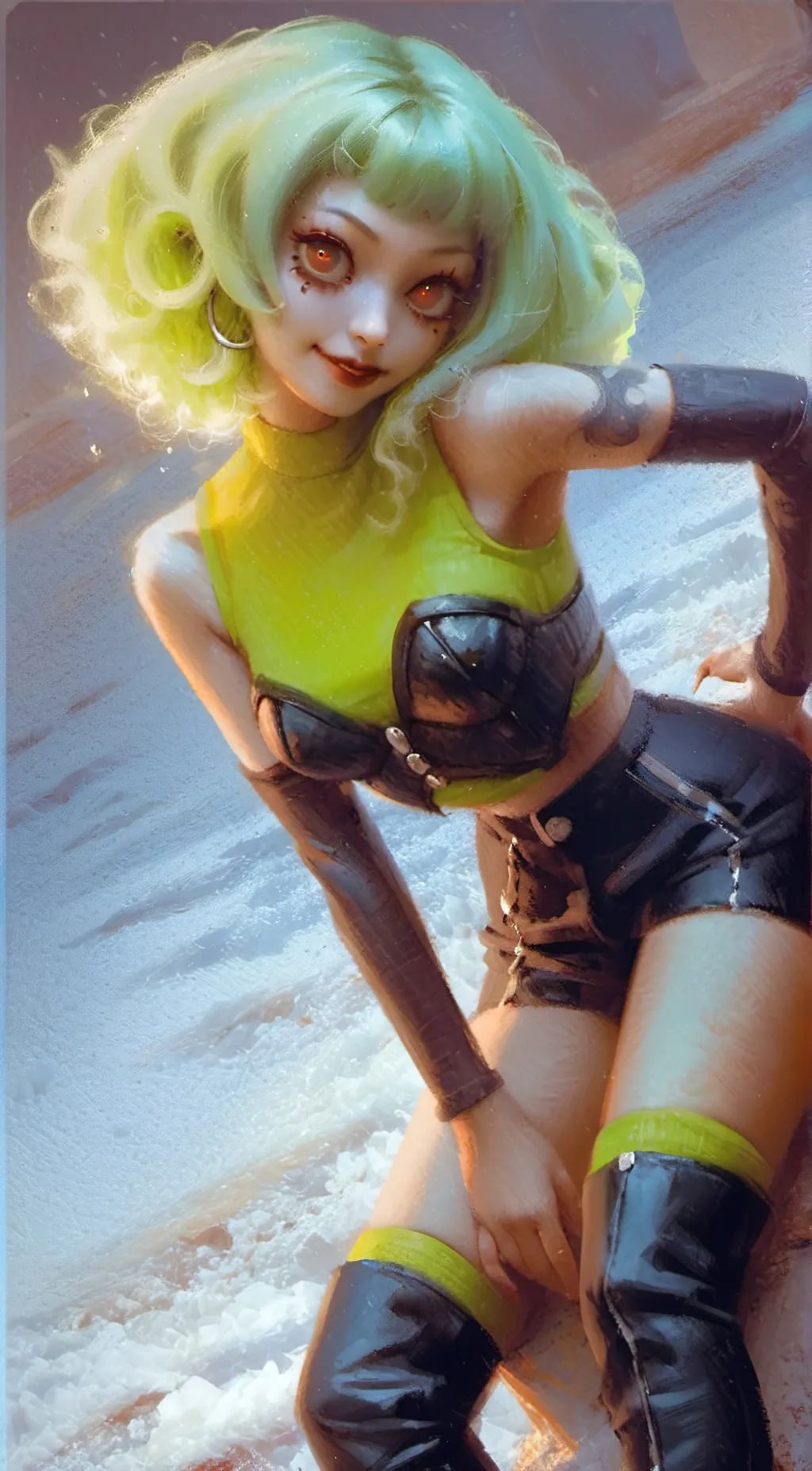 ai character: Citris Anubis  background