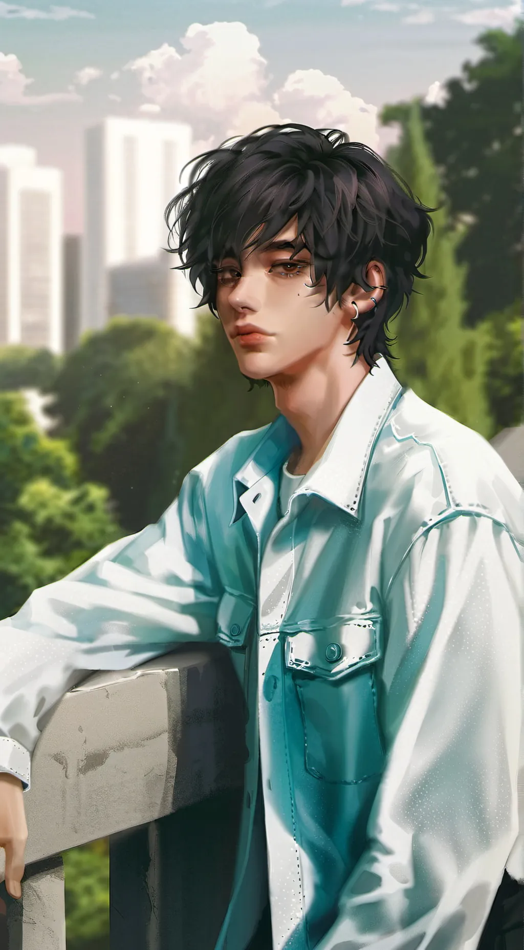 ai character: diago  background