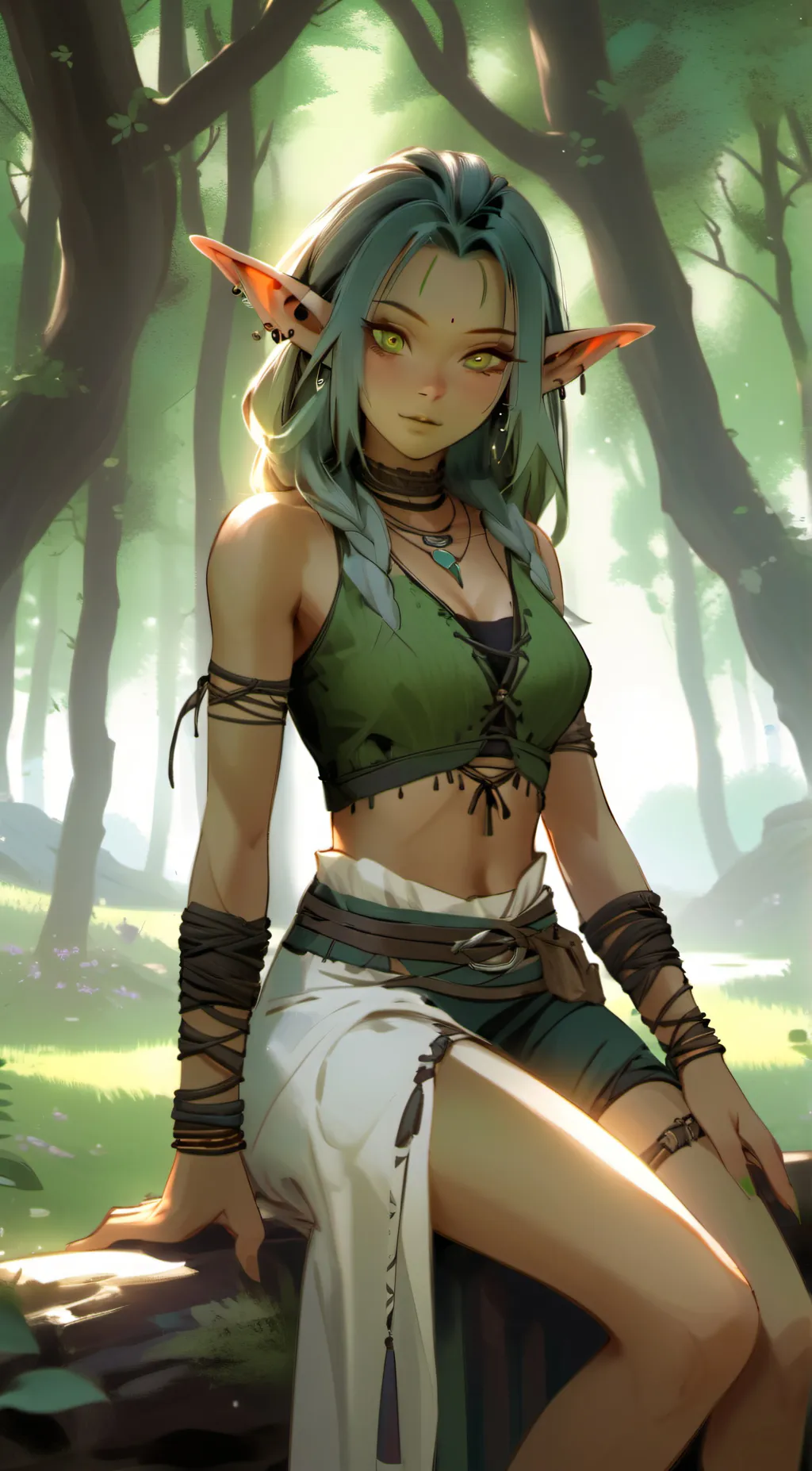 ai character: Nimue background