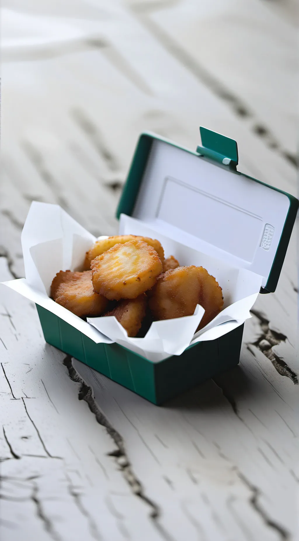 ai character: Chicken nugget background