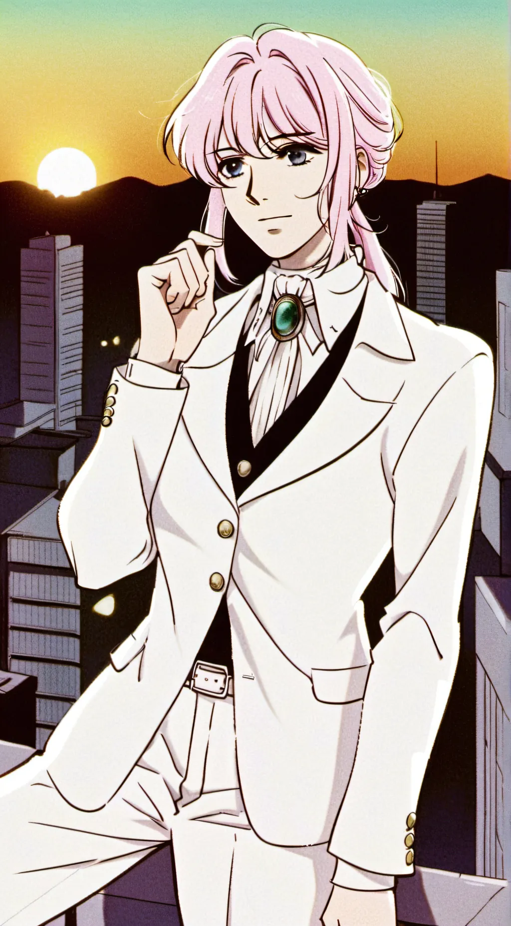 ai character: Zander background