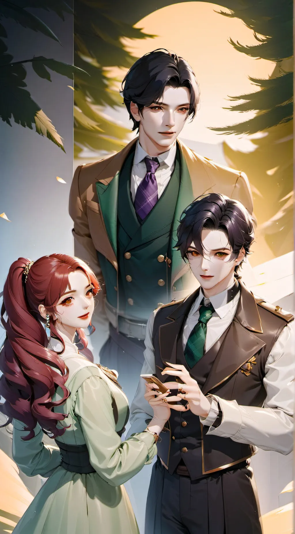ai character: william x clara background