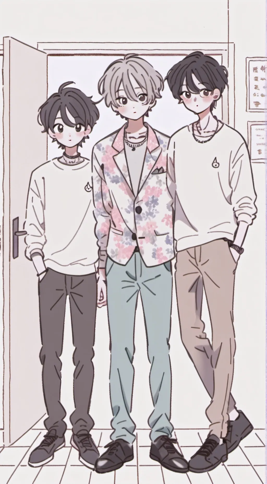 ai character: Jake,James & Josh background