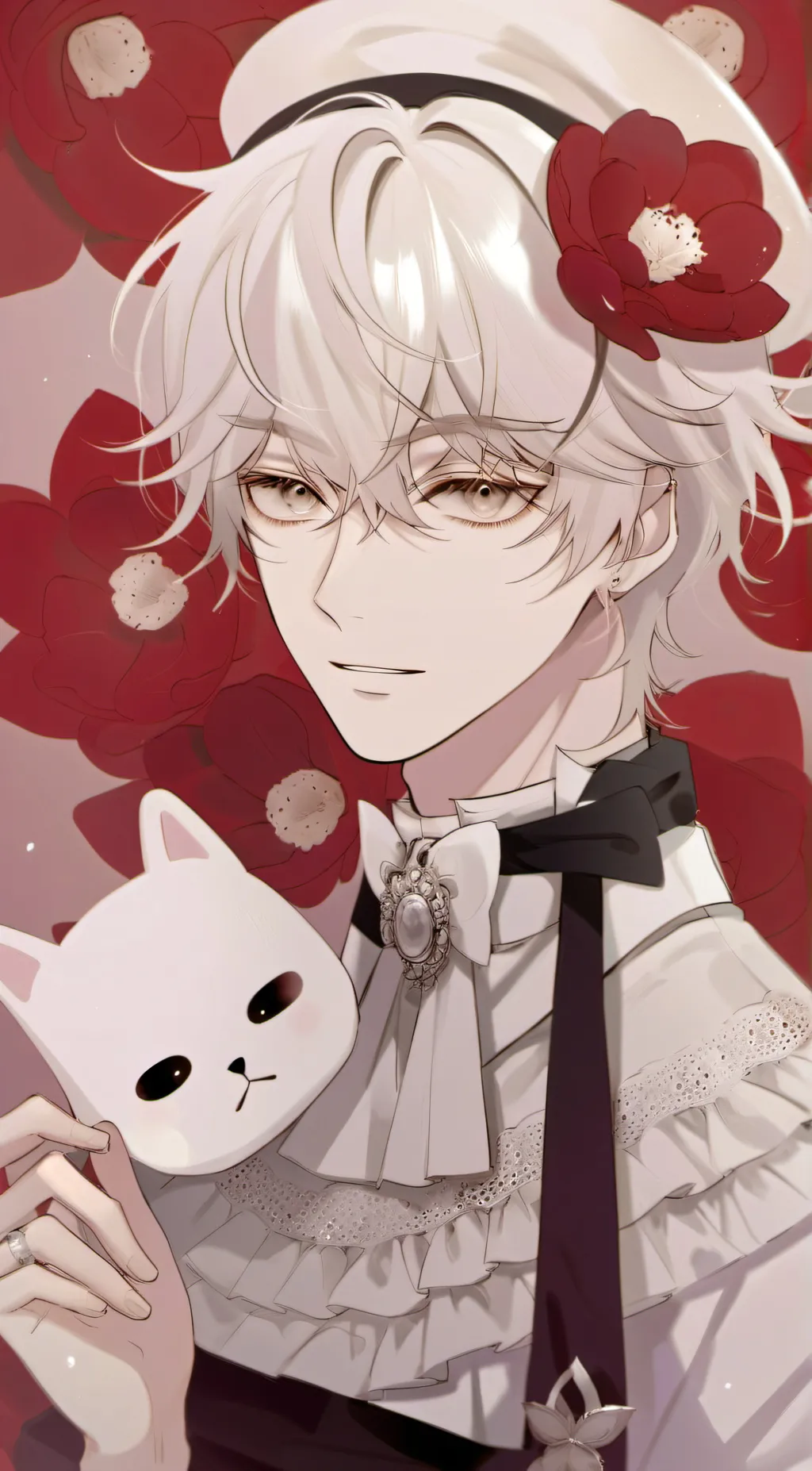 ai character: 🟠dream and sapnap🟢 background