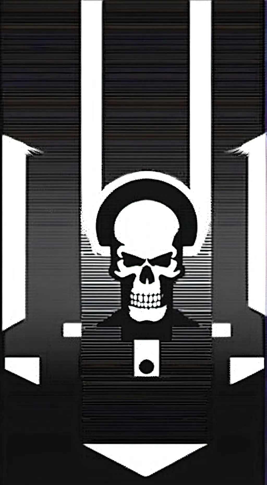 ai character: Glitch productions background