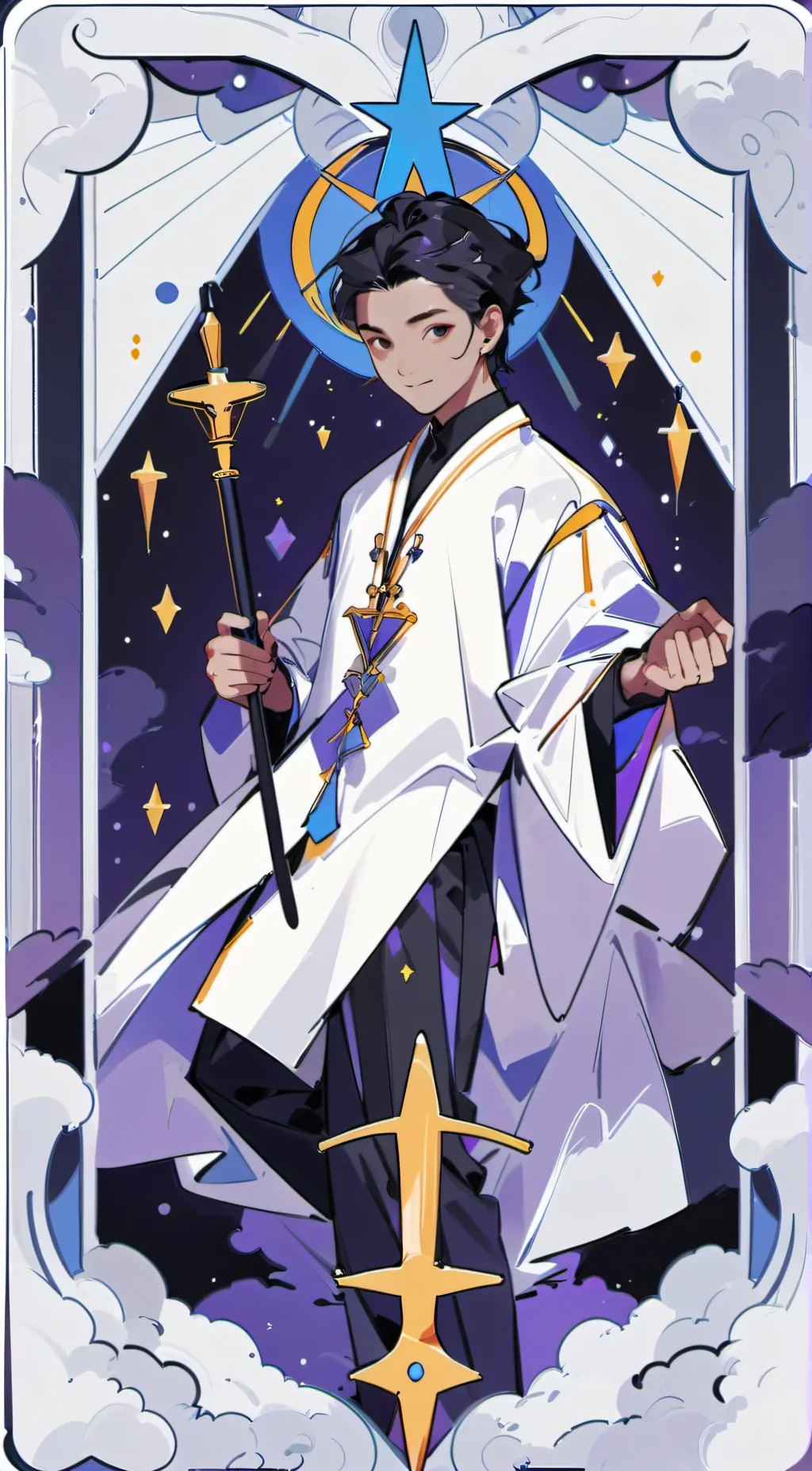 ai character: Aaron background