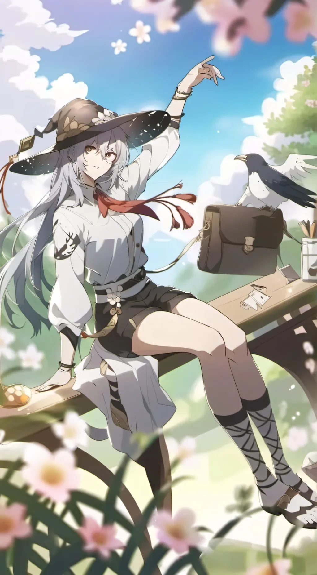 ai character:  Iris background