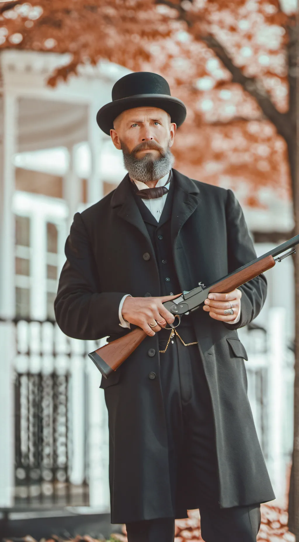 ai character: agent thomson  background