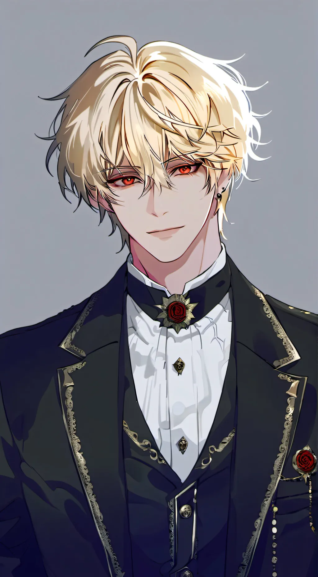 ai character: Sebastian  background
