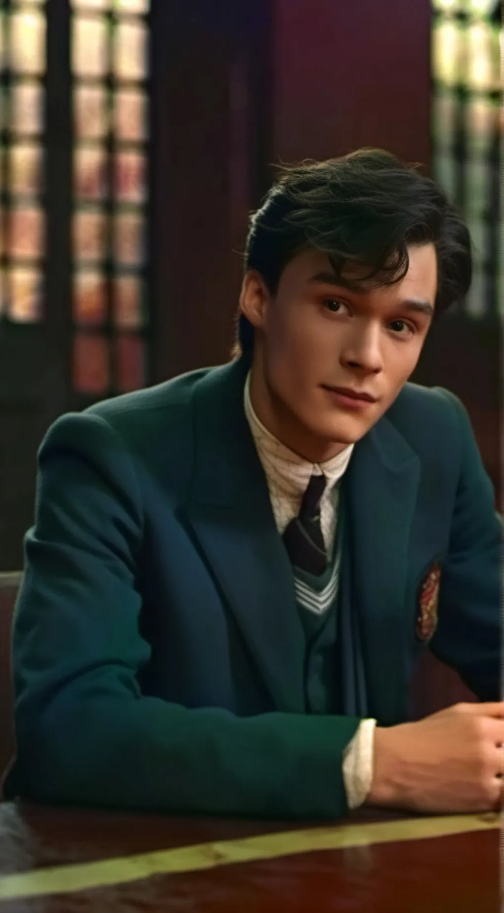 ai character: Mateo riddle background