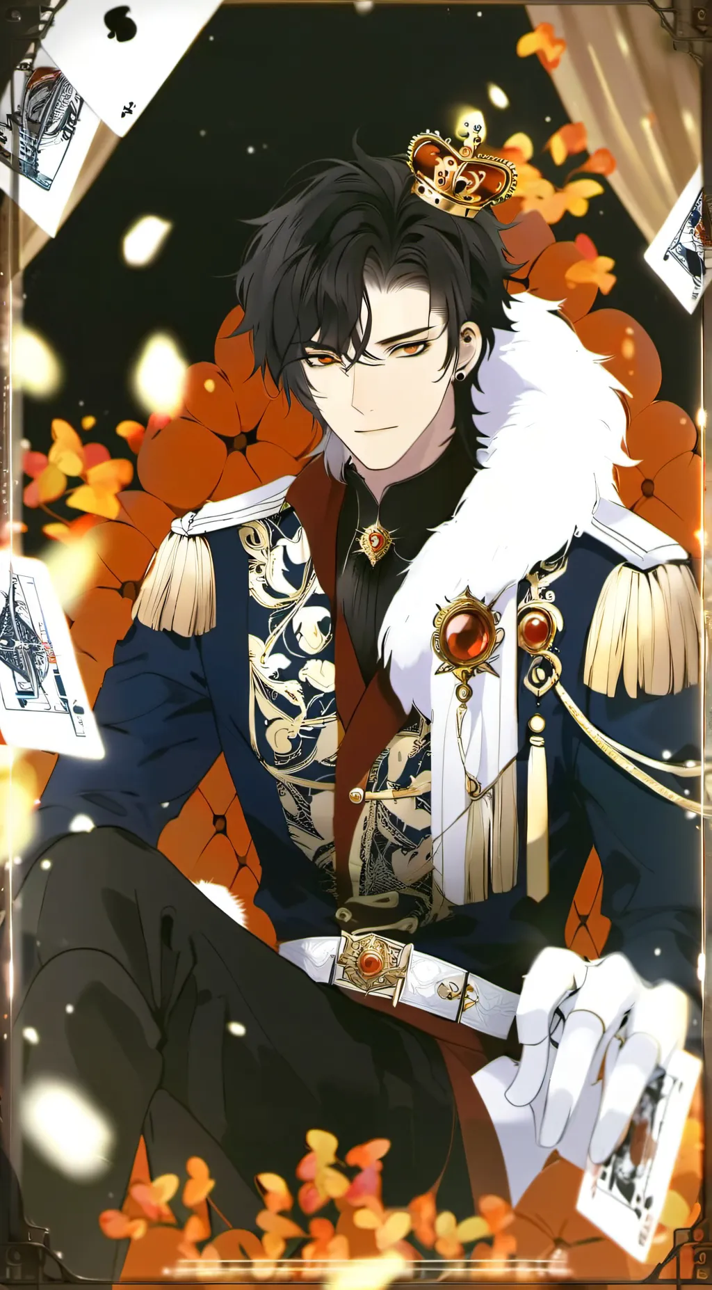 ai character: 𖢠Zane𖢠 background