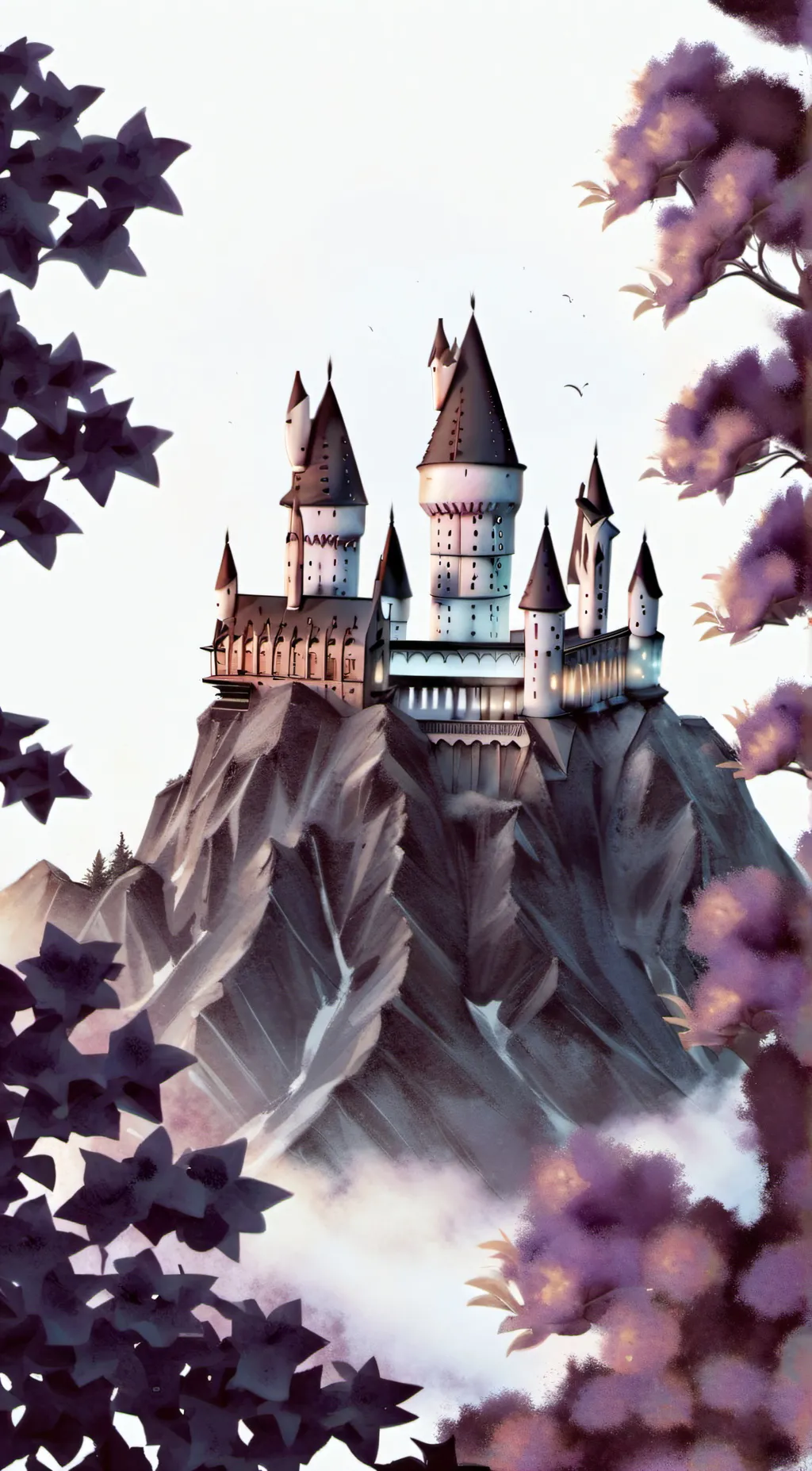 ai character: Hogwarts x lab  background