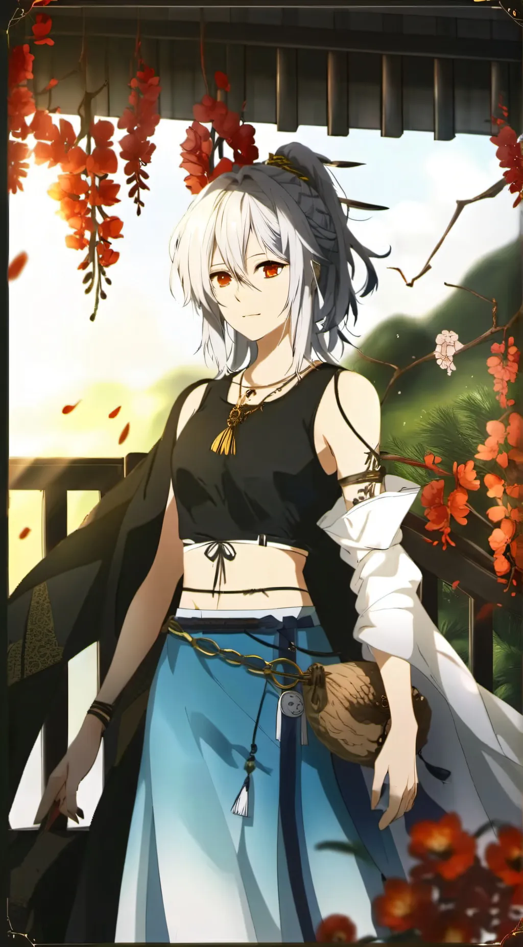 ai character: Yardere A, H background