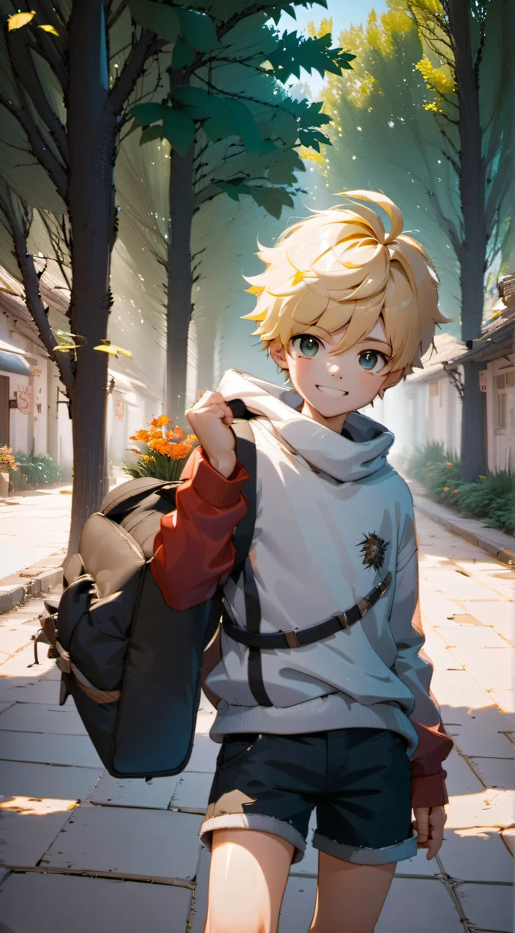 ai character: Hunter Noceda background