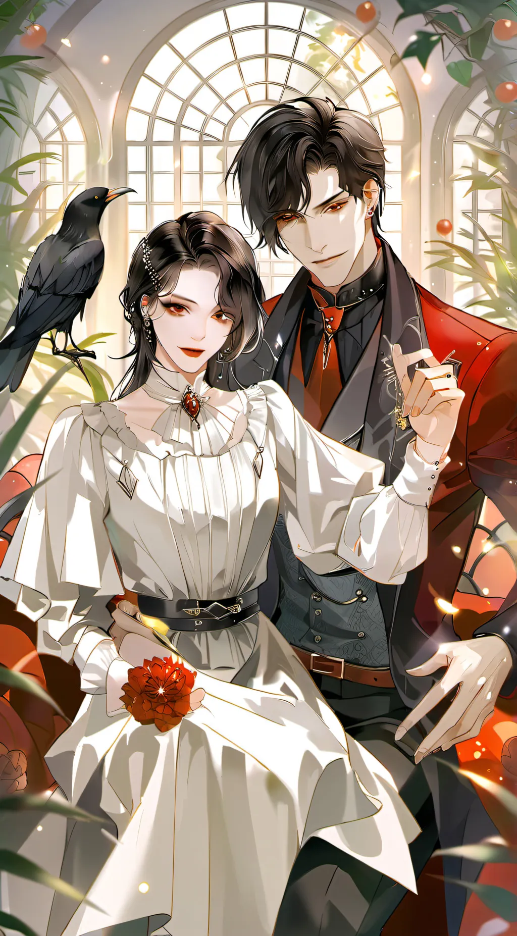 ai character: Damien  background