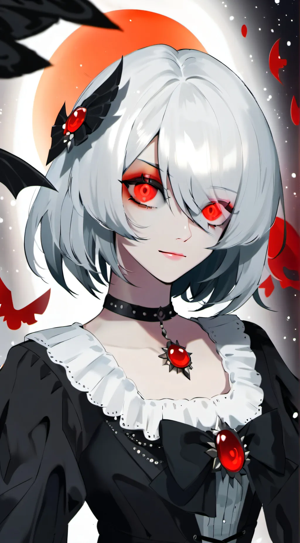 ai character: Winter background