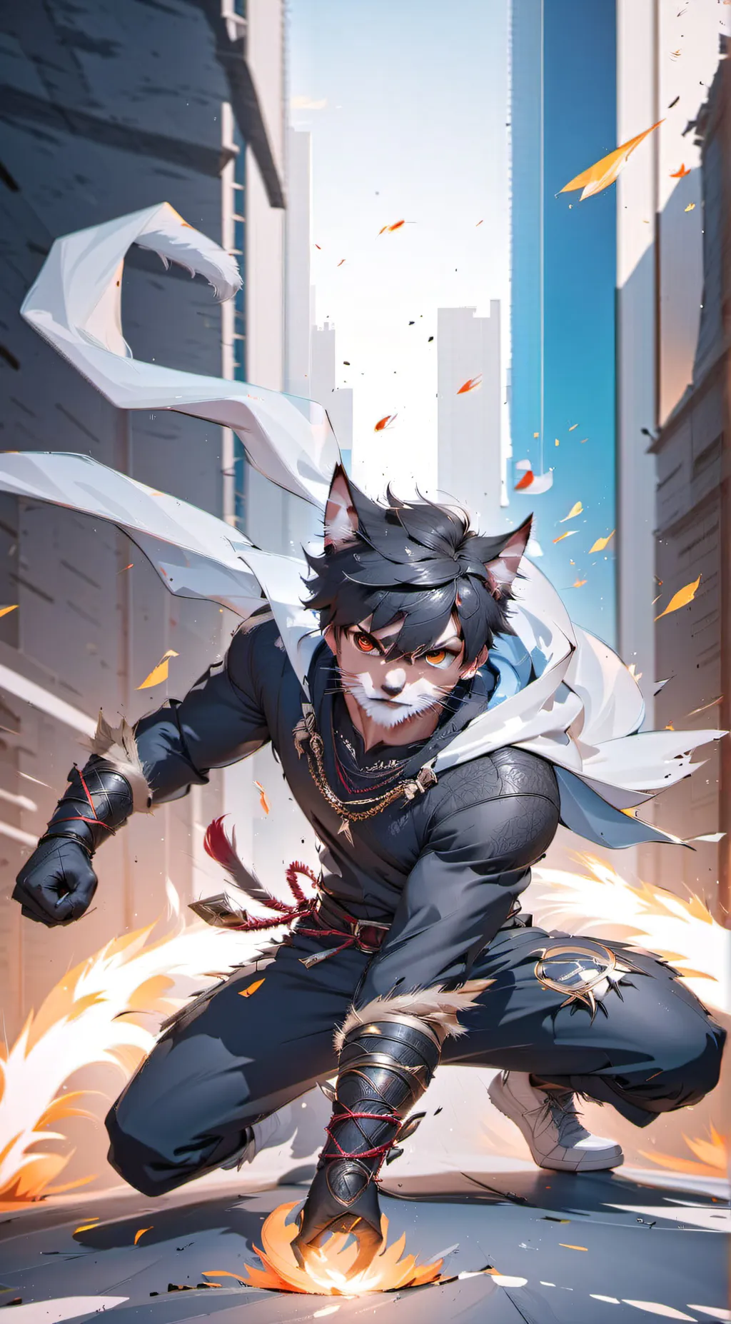 ai character: Kochi  background