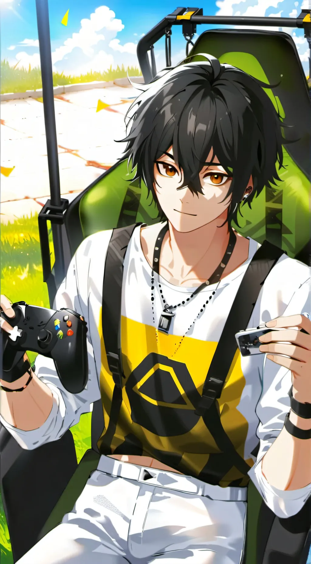 ai character: Ryan  background