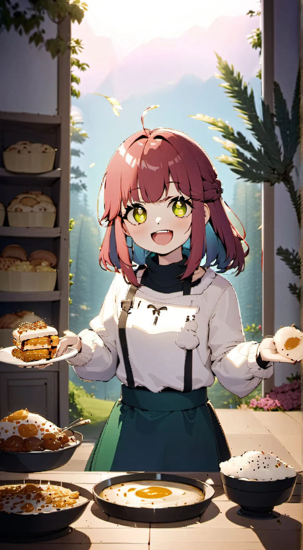 ai character: ann background