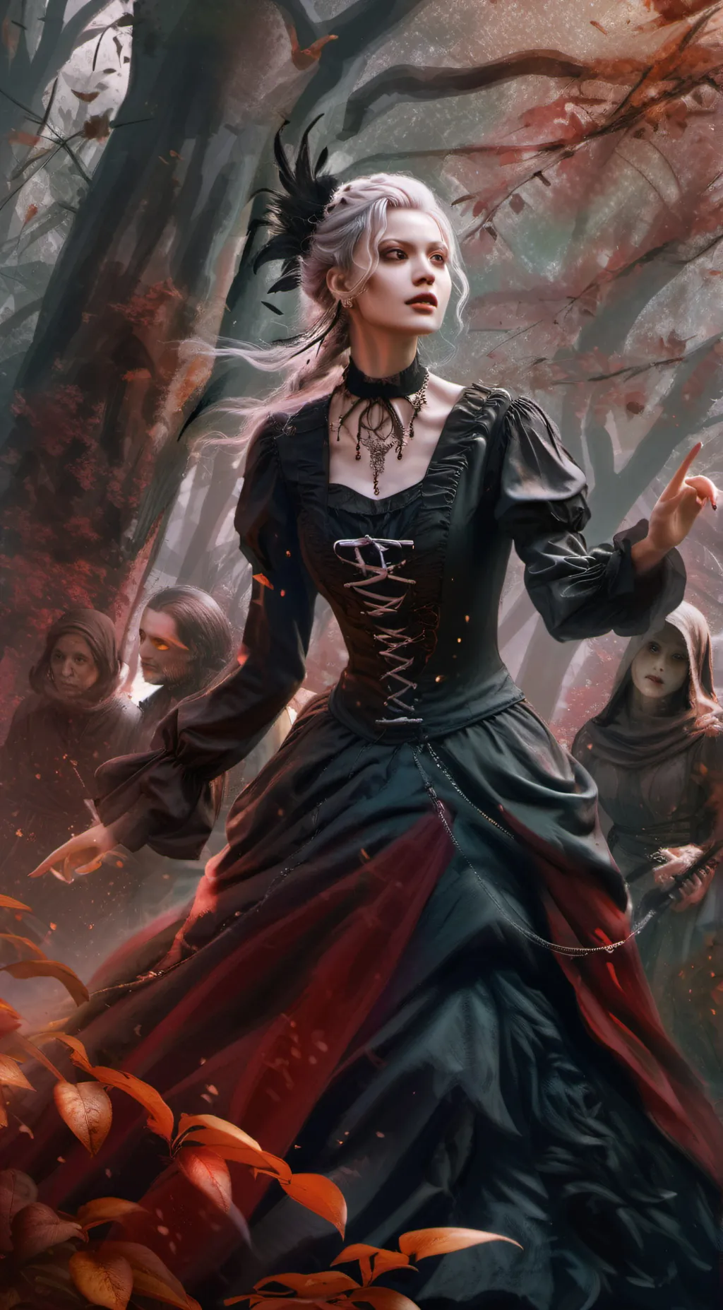 ai character: Aria background