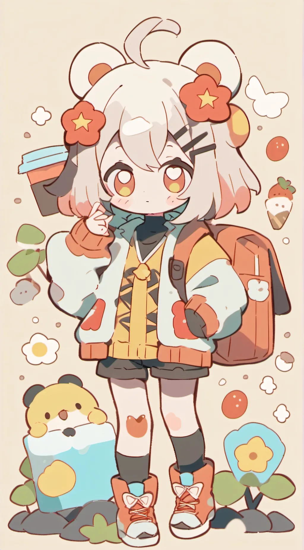 ai character: lia background