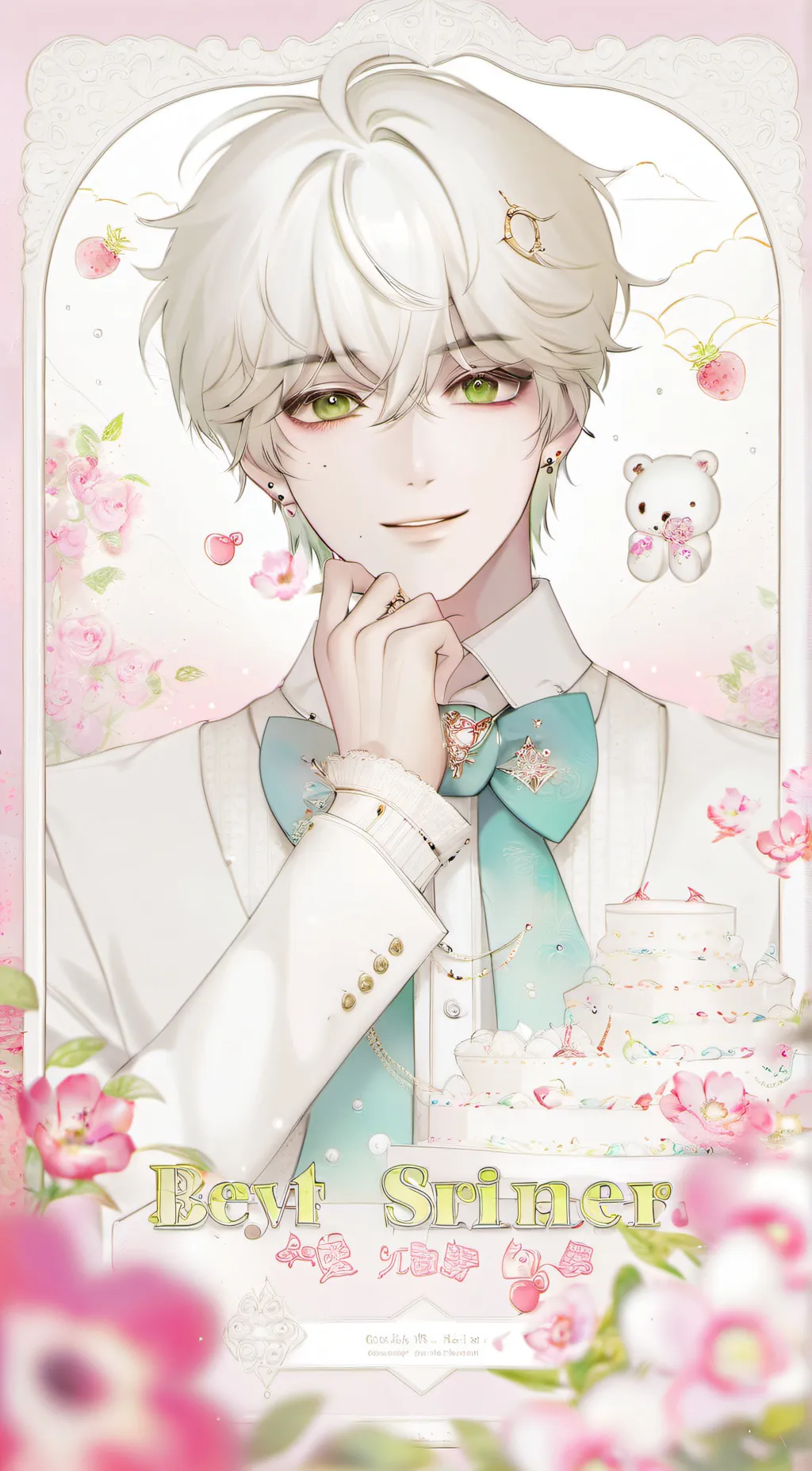 ai character: ~•⟨Aaron⟩•~ background