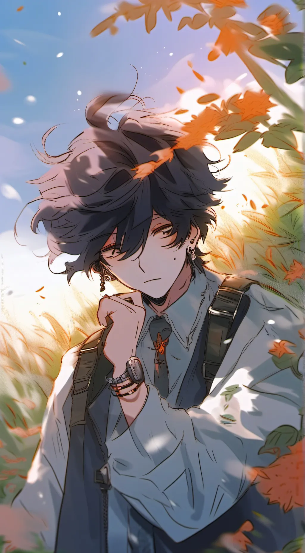 ai character: Ezra background