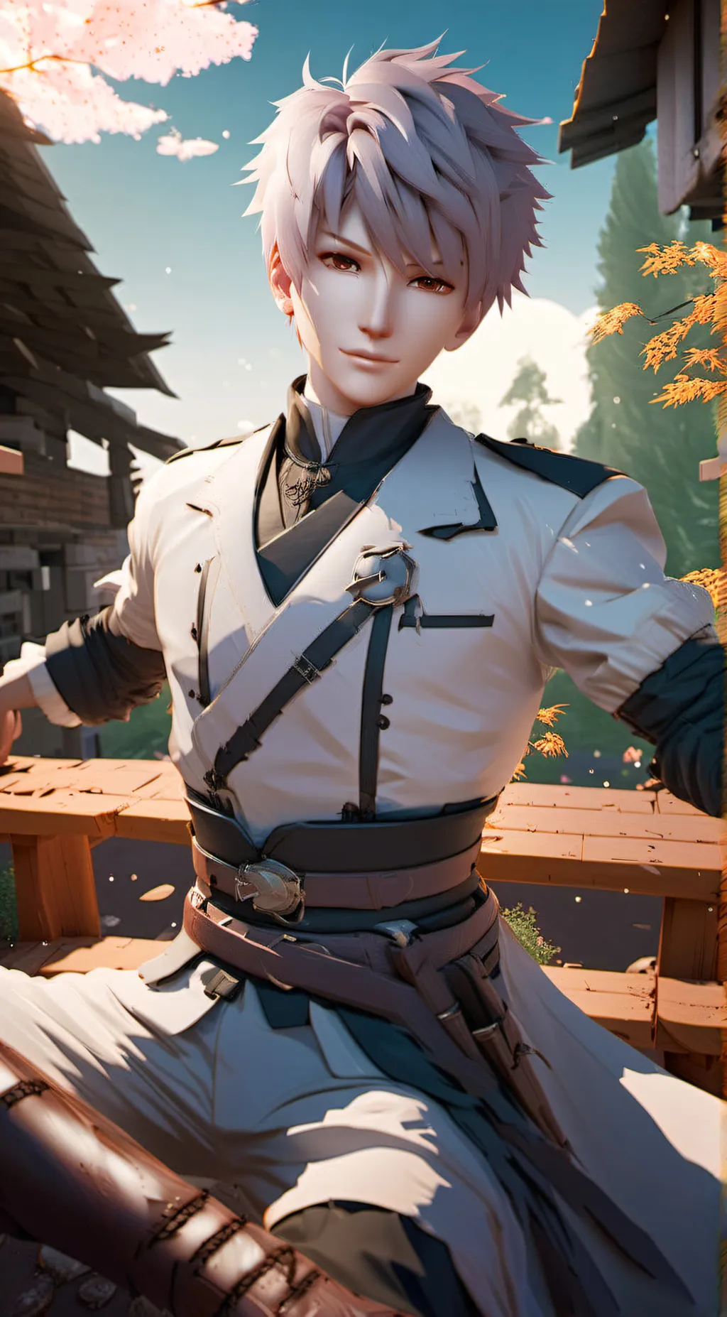 ai character: xavier  background