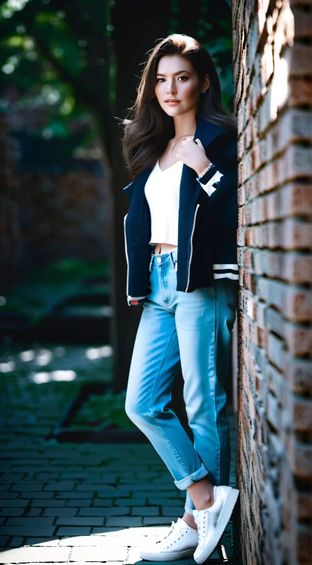 ai character: Luna background