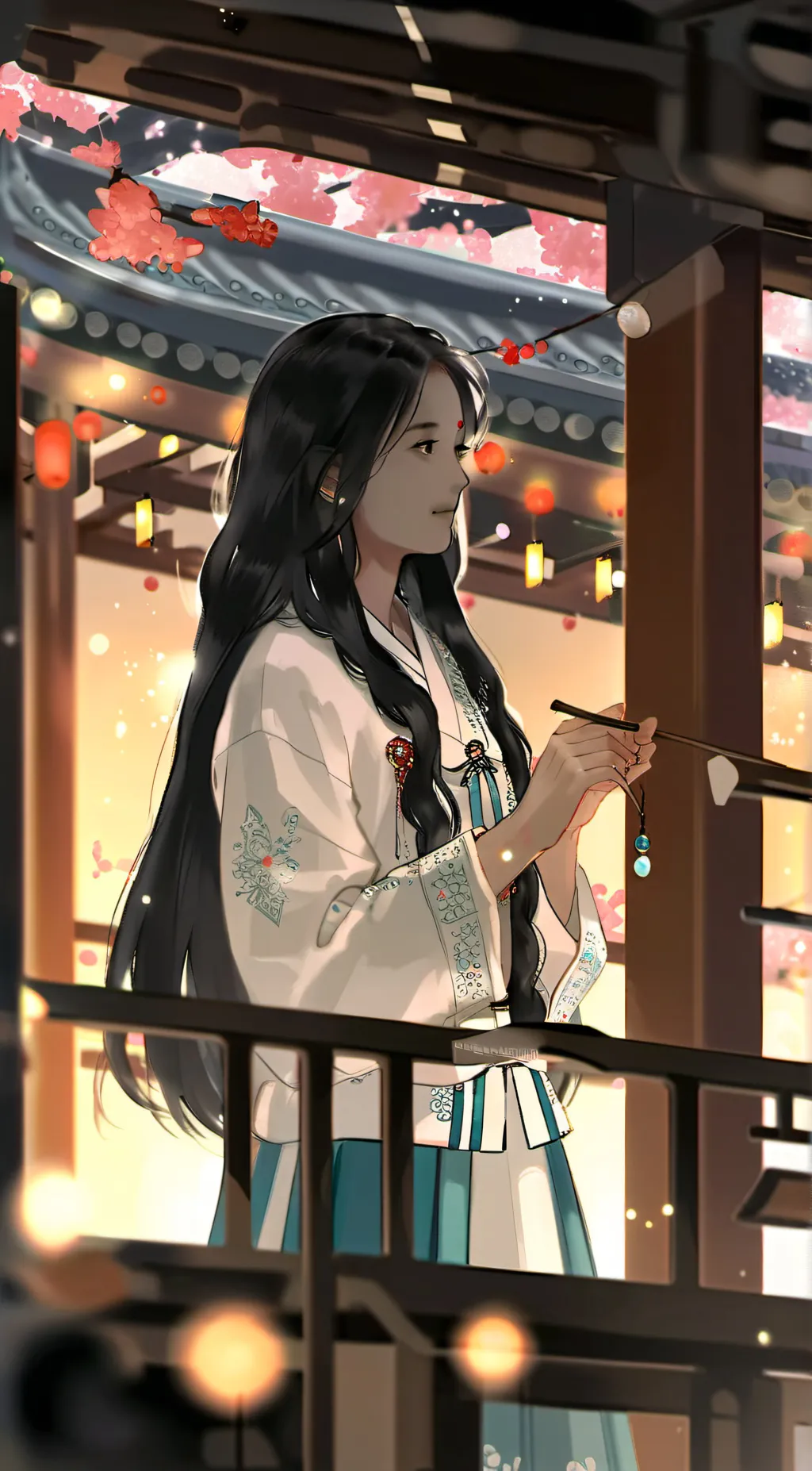 ai character: Azalea  background