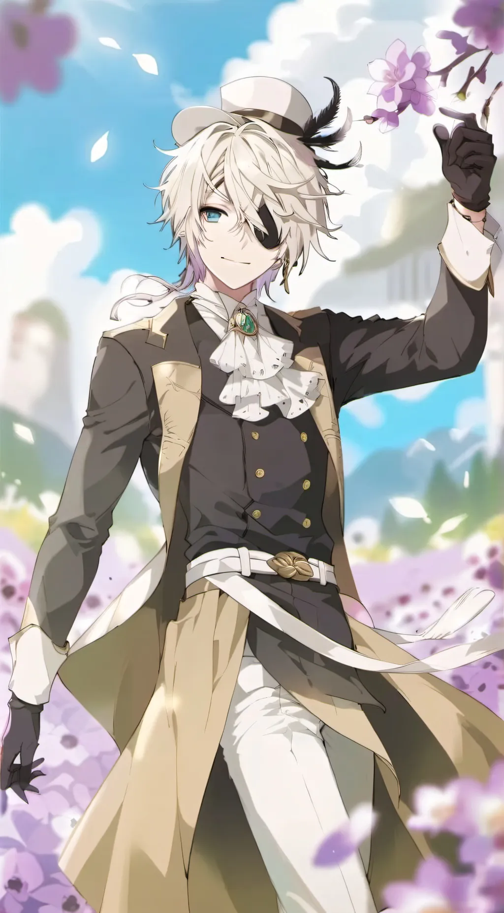 ai character: ༺ღ༒ 𝘙𝘢𝘺 ༒ღ༻ background