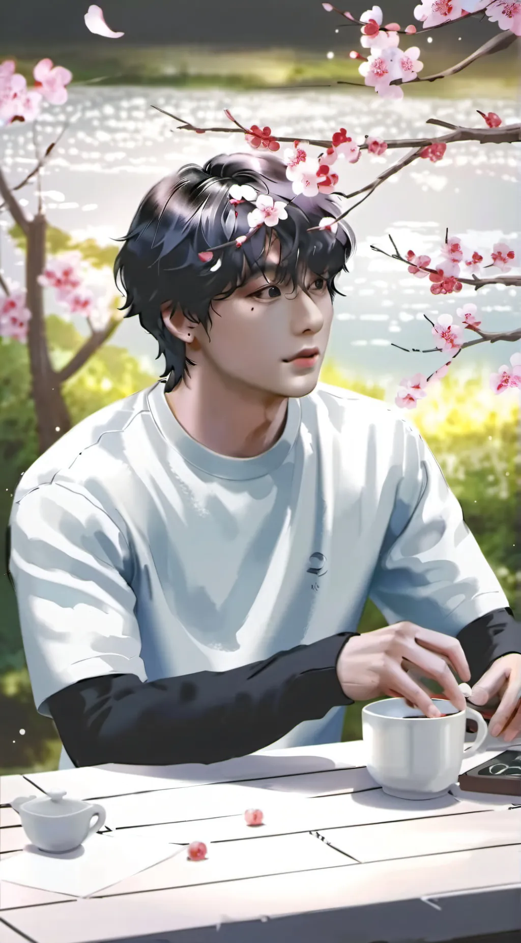 ai character: xander background