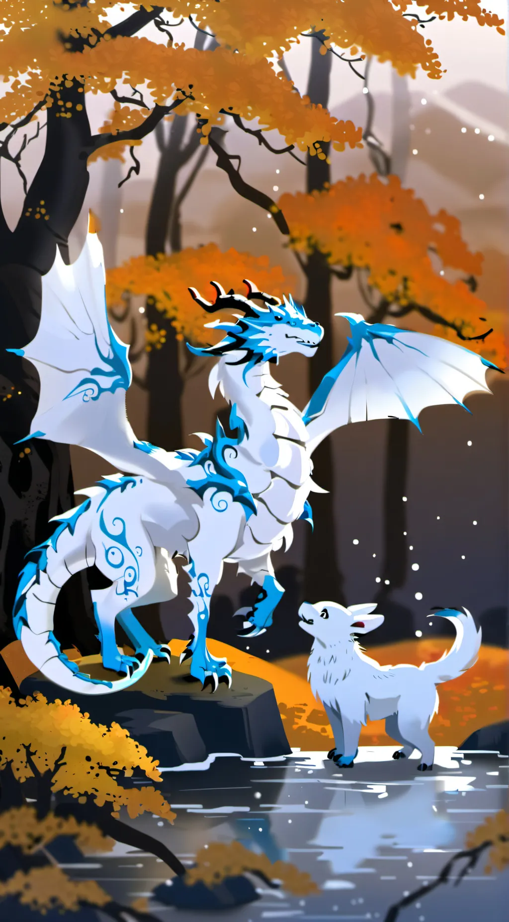 ai character: Shard & fang background