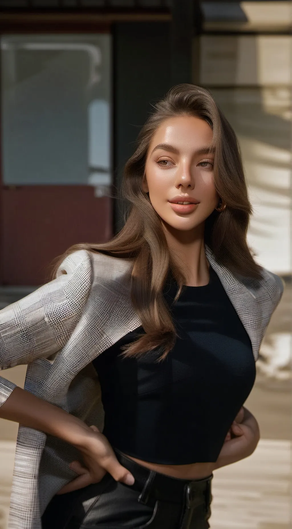 ai character: Luna background