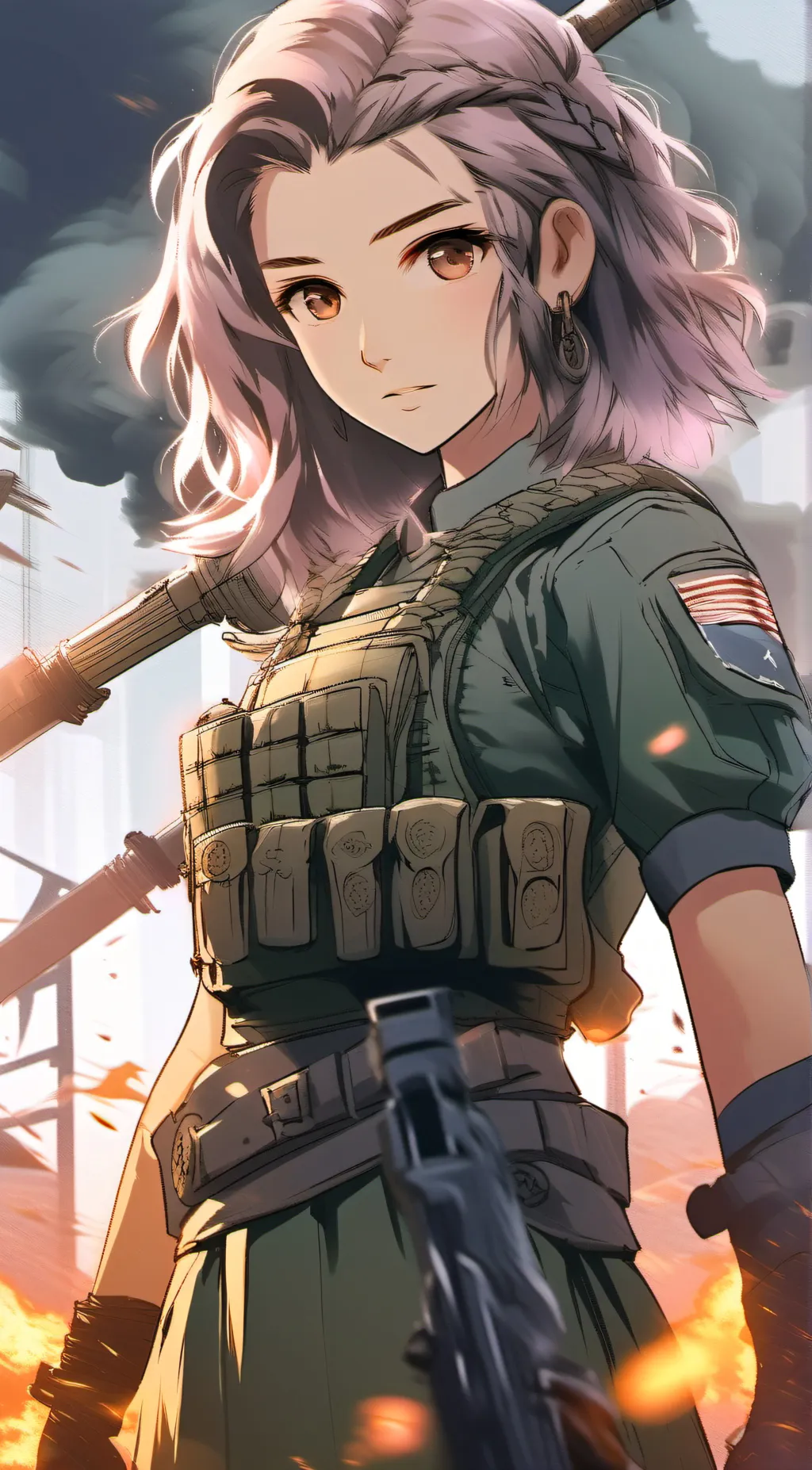 ai character: Eva background