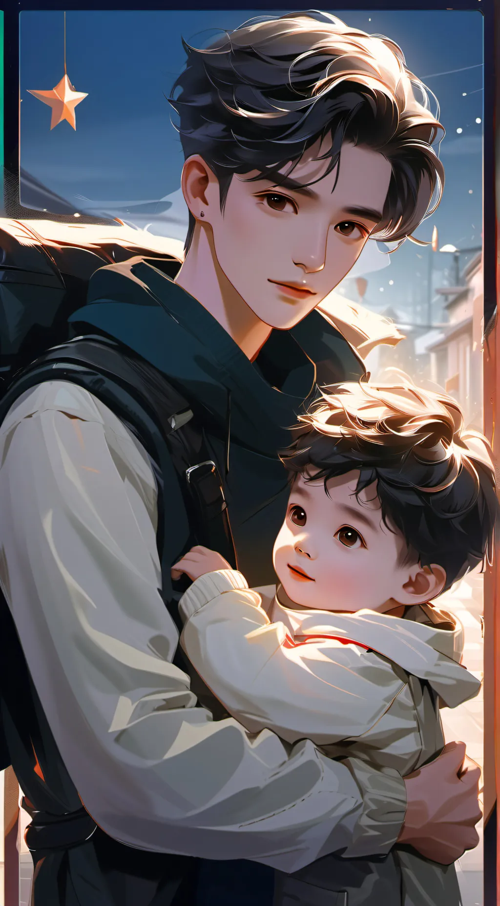 ai character: Max and jay background