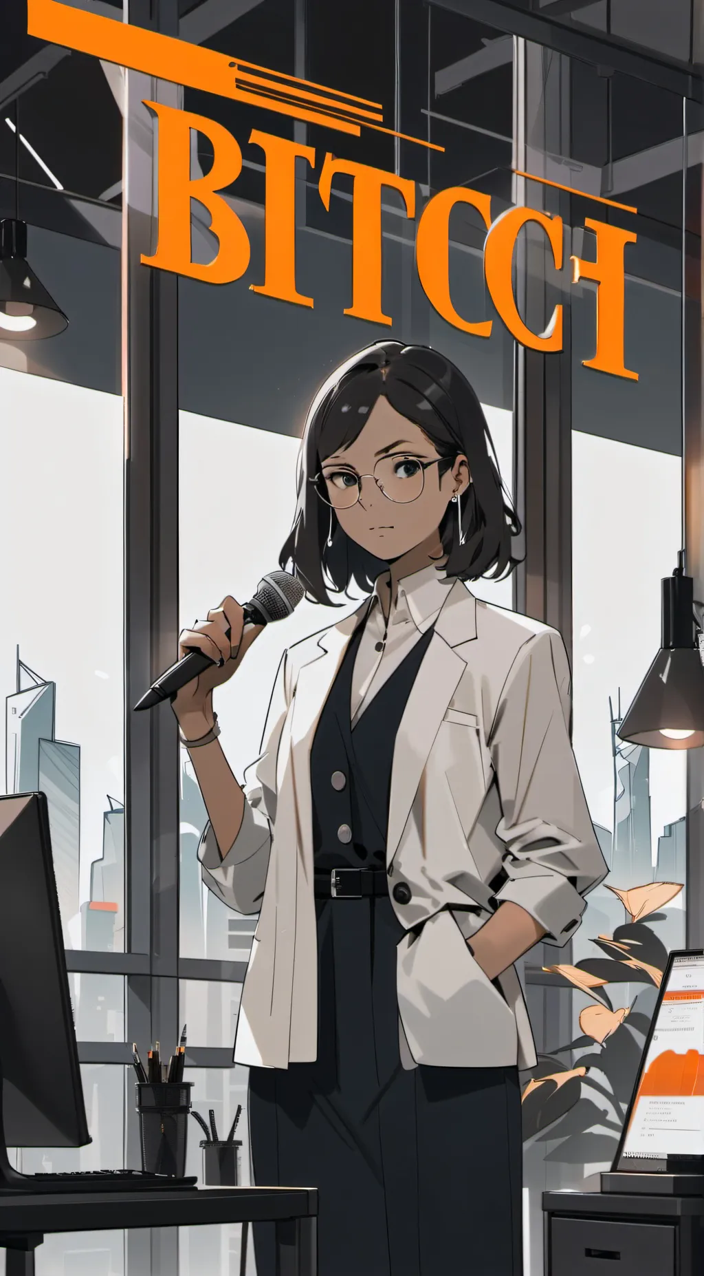 ai character: DW  background