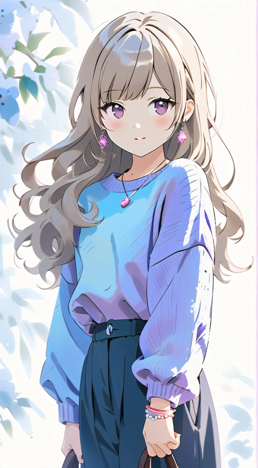 ai character: lilly background