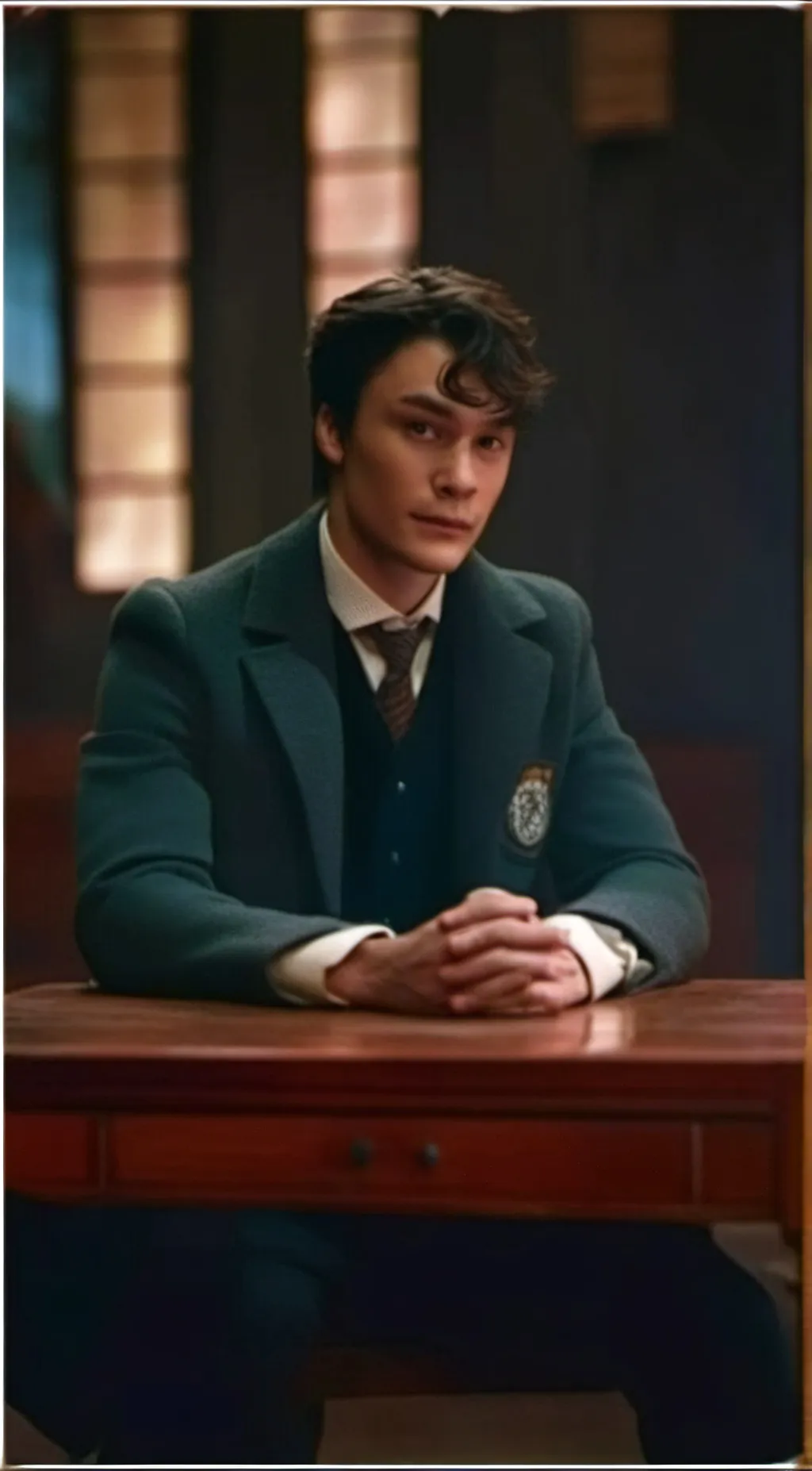 ai character: Mateo riddle  background