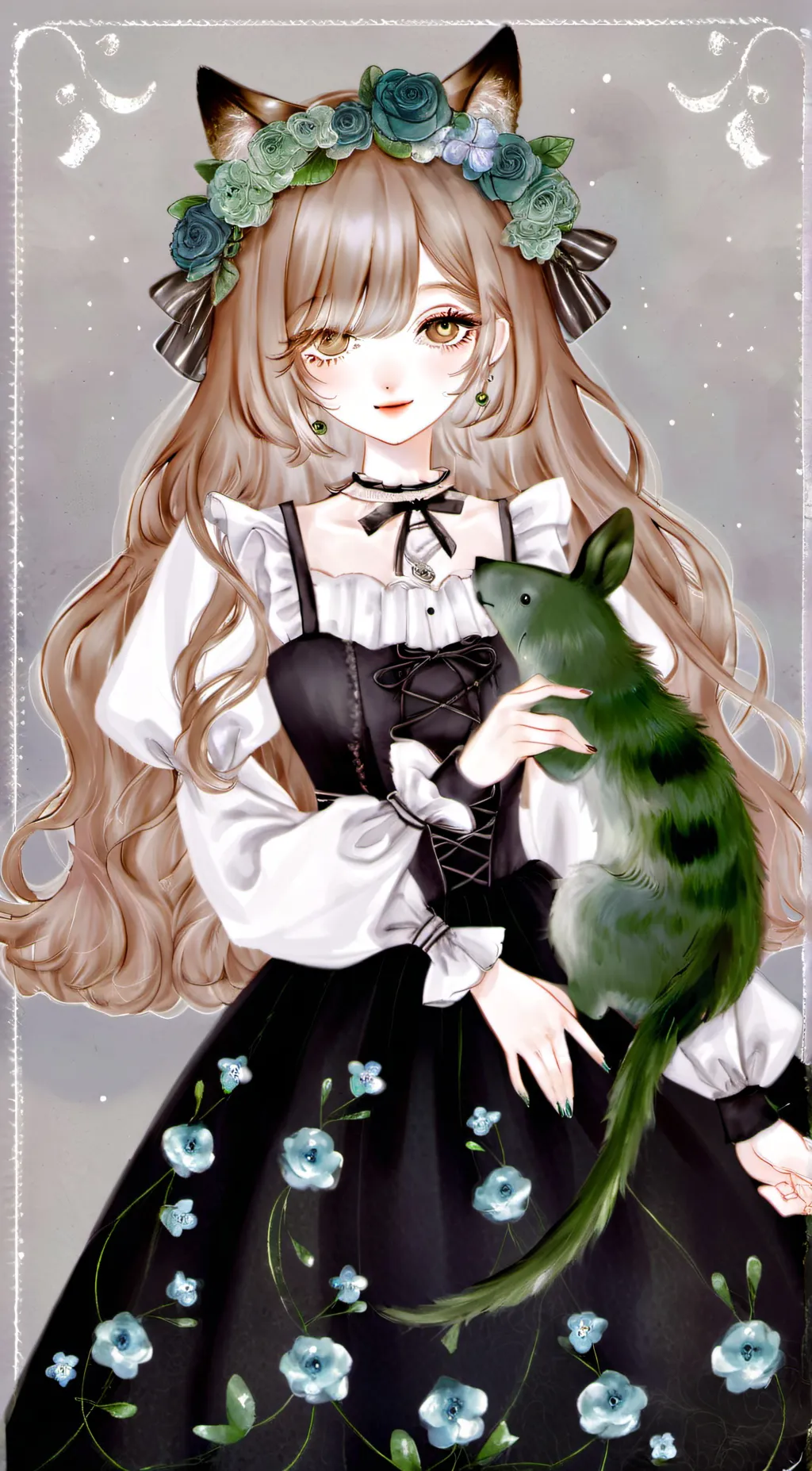 ai character: Florasinia background